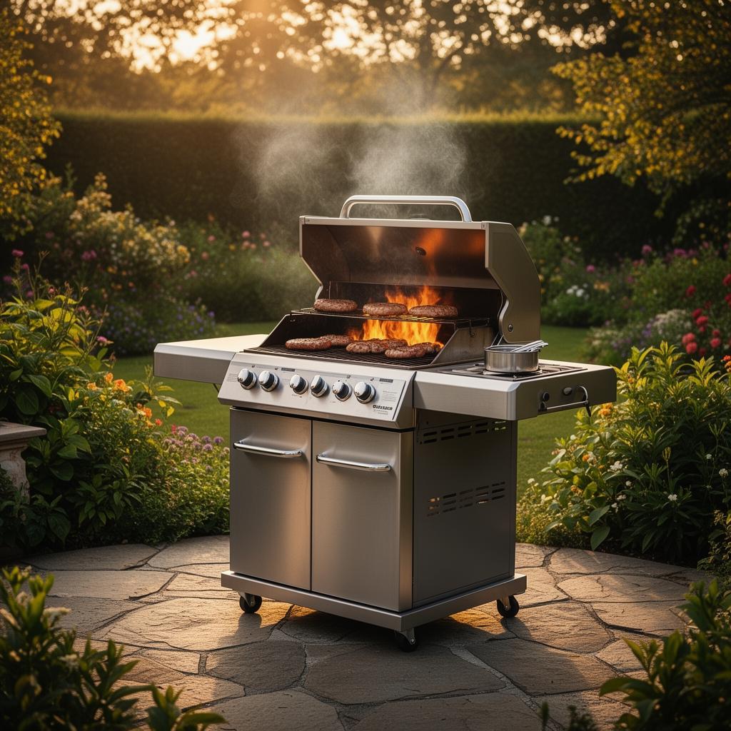 Barbecue premium et terrasse aménagée