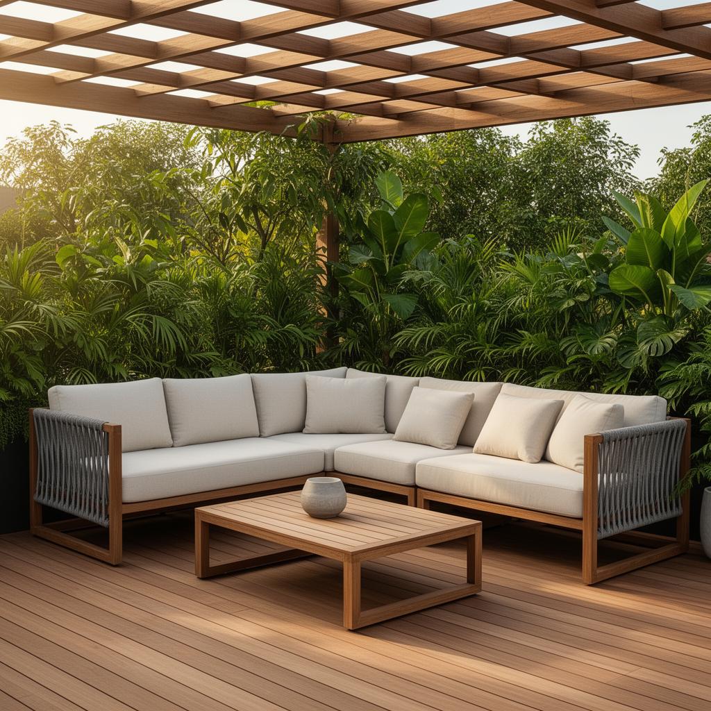 Salon de jardin extérieur BABEE Jardin